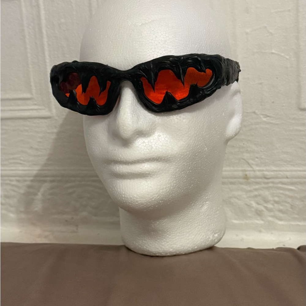 Black and Orange Sunglasses